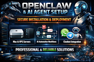 set up openclaw setup, ai agent installation and secure deployment on mac or vps