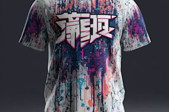 make custom word cloud art and typography t shirt design