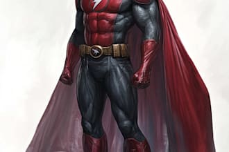 create comic books in my unique style