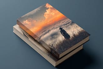 design a professional book cover for fiction and nonfiction
