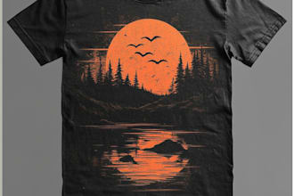 draw tshirt design with warren lotas style