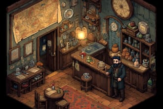 create pixel art for game asset or else