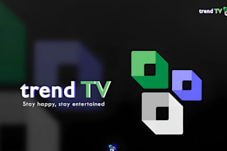 design tv, youtube channel, studio, radio, music logo