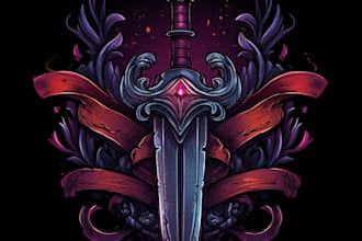 logo with cool unique magic style