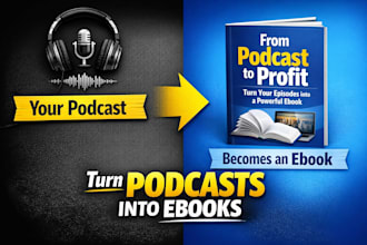 convert your podcast into a lead magnet ebook