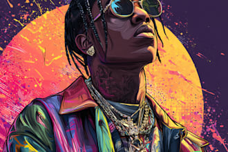 design professional hip hop rap album cover art or mixtape cover