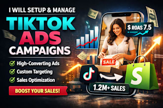 setup tiktok ads campaign, tik tok ads manager, shopify tiktok ads