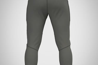 create professional leggings pattern, grading and clo 3d