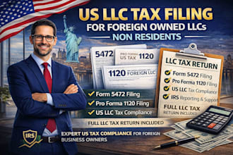 file 5472, US llc tax return for foreign owned llc non resident