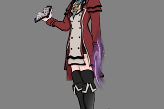 create a fantasy character