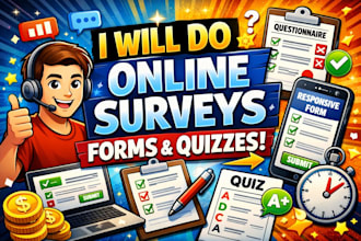 do online surveys, responsive form, fill questionnaire, quiz, survey forms