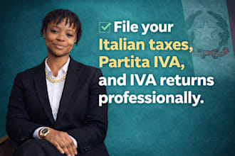 file your italian taxes, partita iva, and iva returns professionally