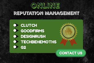 clutch online management g2 designrush profile boosting techbehelmoth ORM gmb