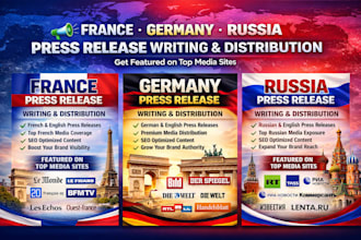 write and publish france germany russia press release to top media site