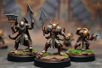 build, base and paint your warhammer or fantasy miniatures