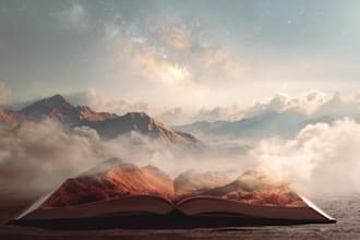 create a stunning custom book cover for your novel