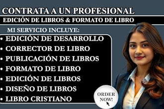 corrección y edición de libros cristianos, formato de libros, editor de libros