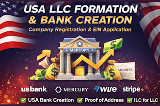 usa bank creation mercury wise stripe usa physical address business bank setup