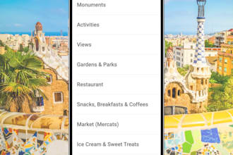 share my google map list of barcelona best spots