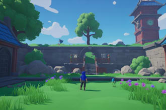 design custom 2d game icons, 2d game art map, environment, tileset and game map