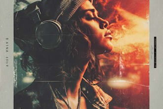 design professional hip hop rap album cover art or mixtape cover