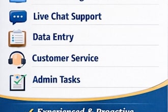 be your virtual assistant for customer support, and email