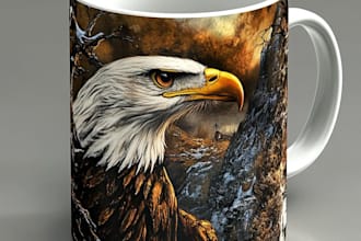 design a mug design or coffee cup design