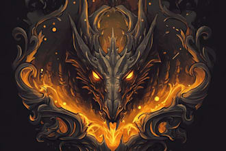create fantasy a logo