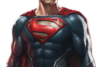 do a superhero comic