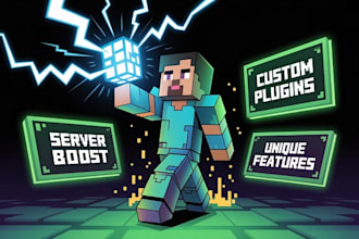 develop minecraft plugins for your server