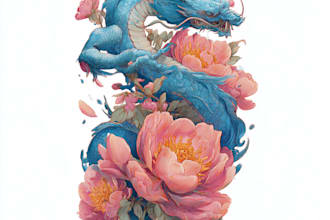 unique realistic tattoo design