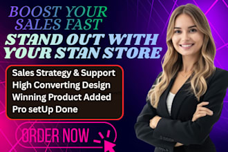 stan store setup for digital products and online coaches
