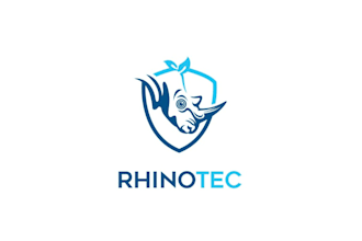 create a futuristic cybersecurity and tech logo design