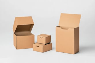 make creative packaging design with print ready files