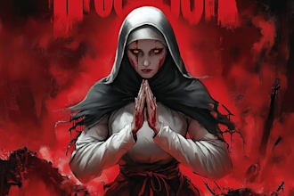 draw horror character art and horror character design
