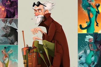 do a character design