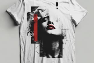 design vintage t shirt design for clothing brand
