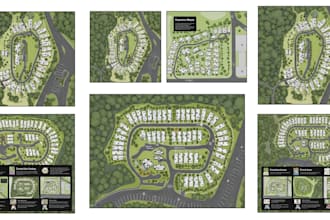 create 2d and 3d vector maps, rv park, resort , property site plans