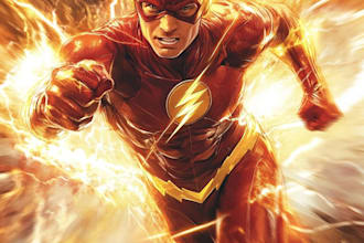 superhero character for comics