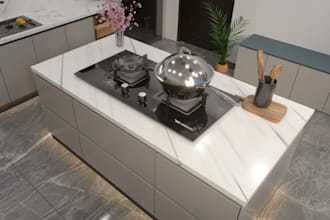 render 3d product design kitchen home appliances prototype for manufacturing
