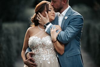 do photo editing for weddings, portraits, family photoshoots