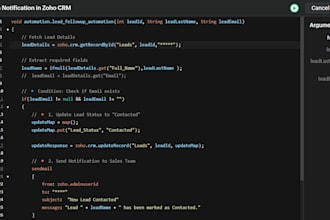 automate your zoho CRM workflows using deluge scripting