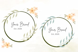 design a modern professional logo and graphic design