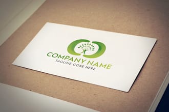 create professional and specially tree service logo design