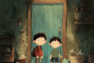 illustrate children book illustration
