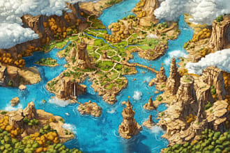 make a fantasy map for your dnd game