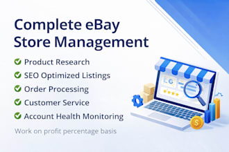 manag your ebay for 2 step dropshipping on profit share