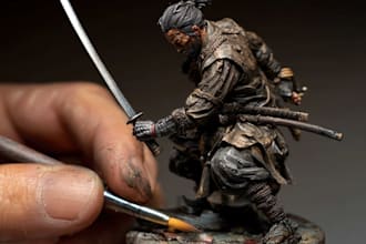 paint your warhammer, dnd, tabletop, and custom models