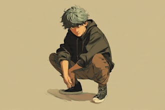 draw anime sketch colored