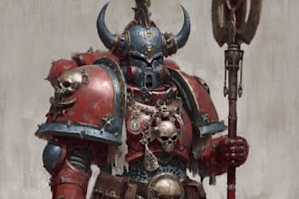 provide professional warhammer 40k miniature painting and hobby services